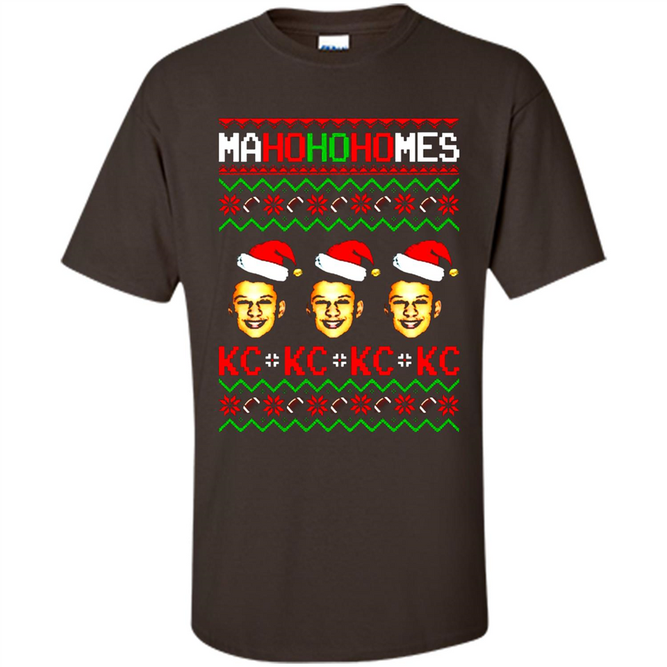 Patrick Mahomes Ma Ho Ho Homes Christmas sweatshirt PINGPONG - Shirt