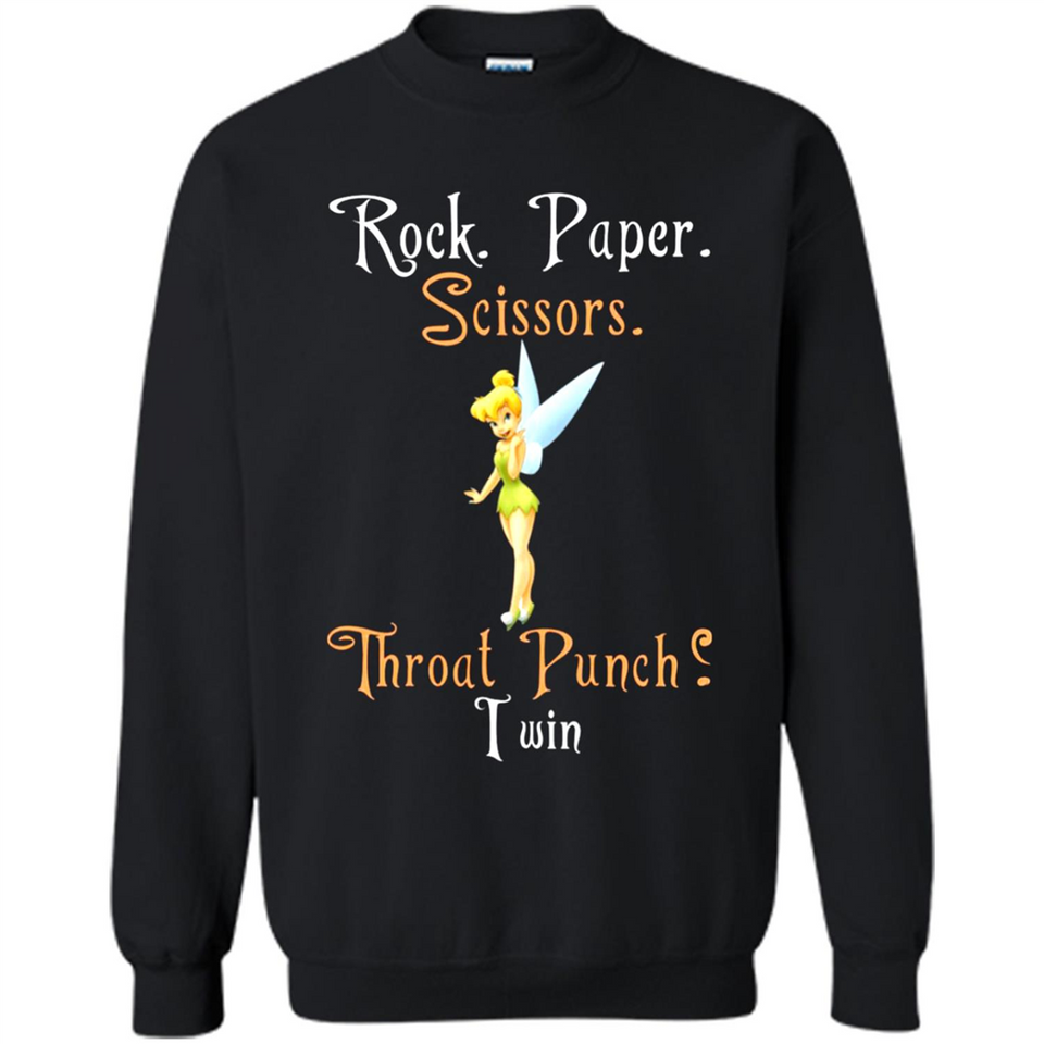 Tinker Bell Rock Paper Scissors Throat Punch I win PINGPONG