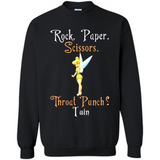 Tinker Bell Rock Paper Scissors Throat Punch I win PINGPONG