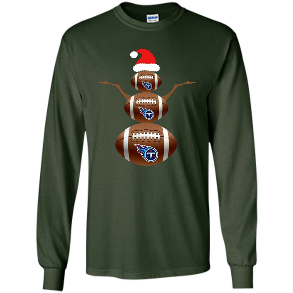 Tennessee Titans NFL Dabbing Snowman Xmas