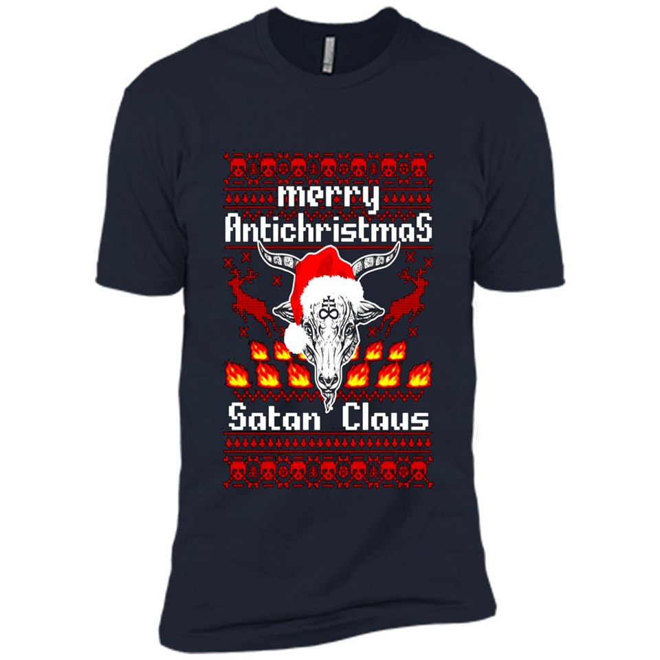 Merry Antichristmas Satan Claus Christmas sweater Sweater PINGPONG
