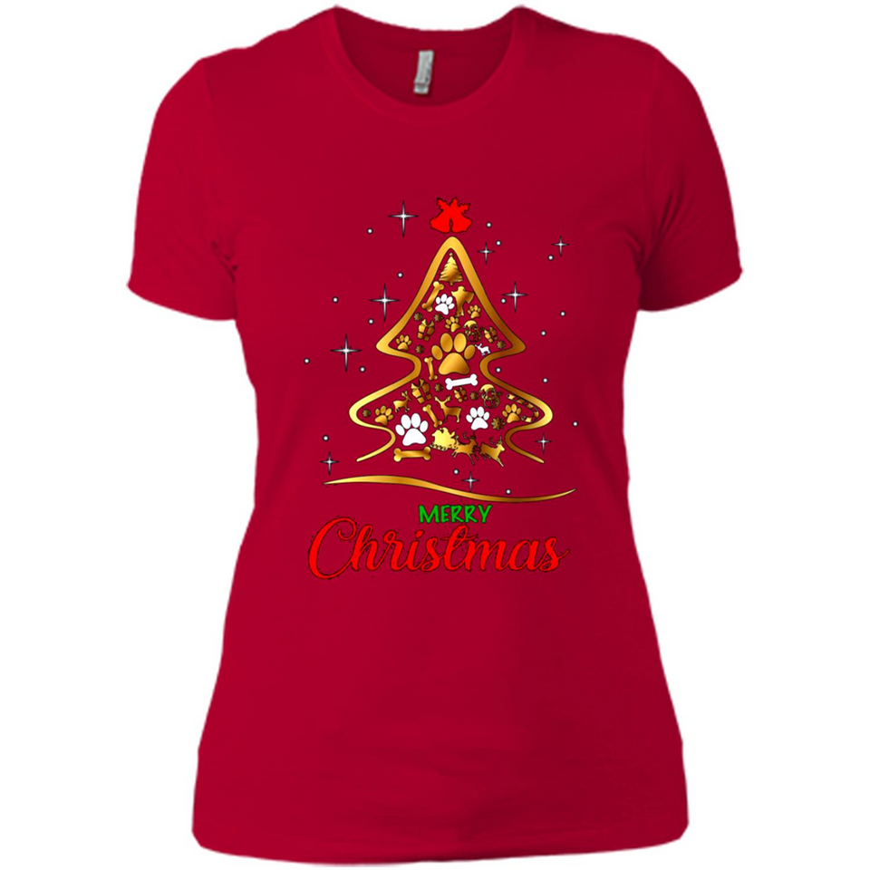 Merry Christmas Dogs Christmas Tree sweater PINGPONG