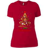 Merry Christmas Dogs Christmas Tree sweater PINGPONG