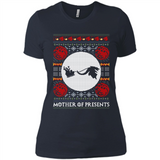 Mother Of Presents – Game of Thrones ugly christmas sweater - Ladies' Boyfriend T-Shirt