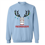 Budweiser Reinbeer Funny Beer Reindeer Christmas Sweatshirt - Sweatshirt