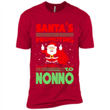 Santa's Promoting Me To Nonno - Premium Short Sleeve T-Shirt
