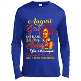 August Girl She Slays She Prays Beautiful Birthday PINGPONG