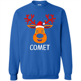 Comet Santa Claus Funny Xmas Holiday T-Shirt - Sweatshirt
