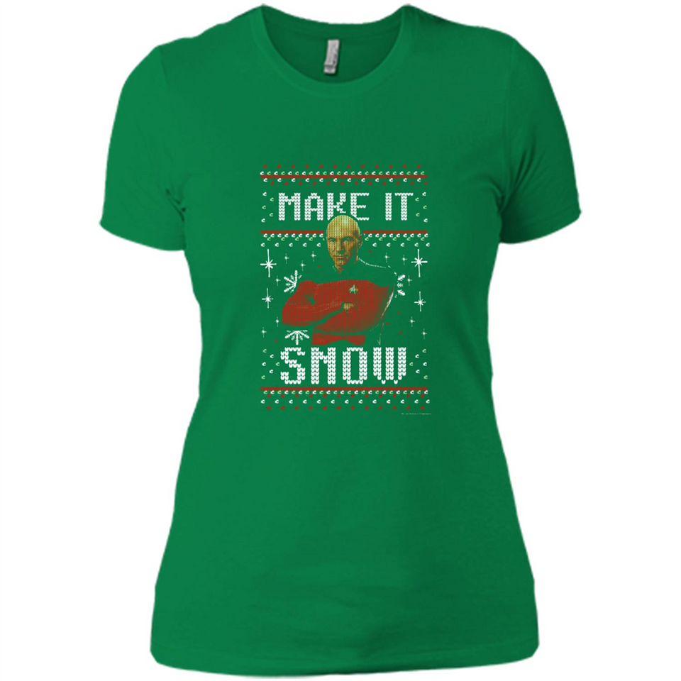 Make It Snow Jean-Luc Picard Star Trek PINGPONG