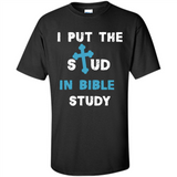 I PUT THE STUD IN BIBLE STUDY CROSS