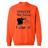 Drake Merry Christmas I love it sweatshirt PINGPONG - Sweatshirt
