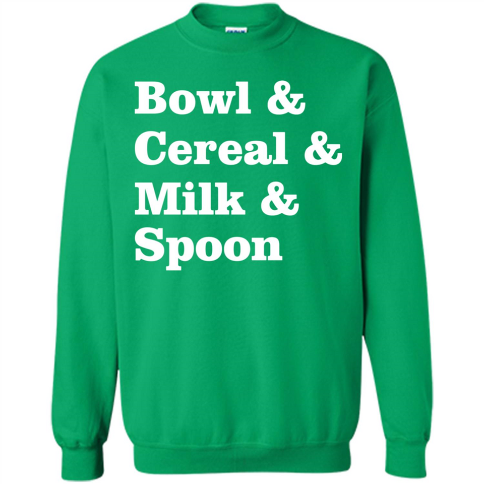 Tasty Cereal Recipe Bowl Milk Spoon