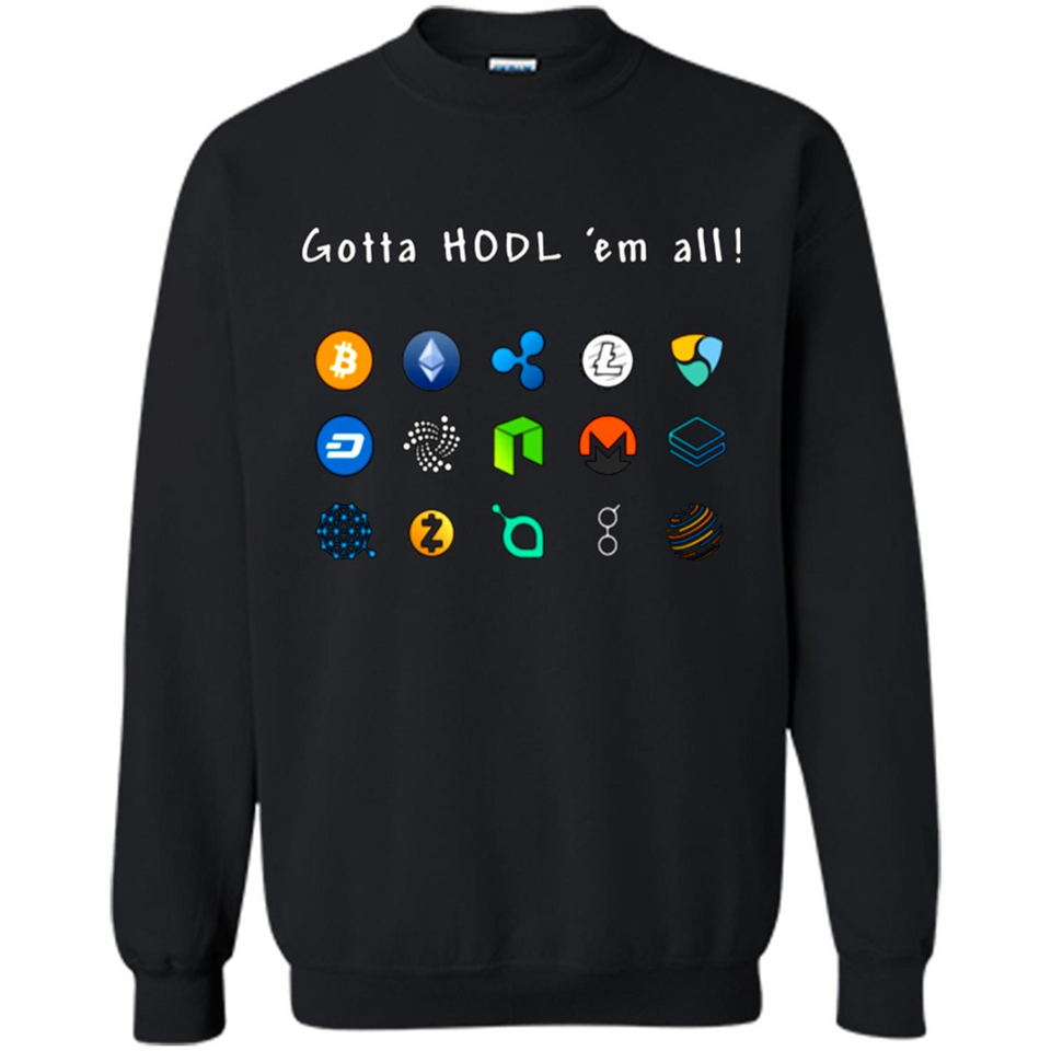 Ethereum Bitcoin Litecoin Gotta HODL em all Crypto PING PONG