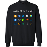 Ethereum Bitcoin Litecoin Gotta HODL em all Crypto PING PONG