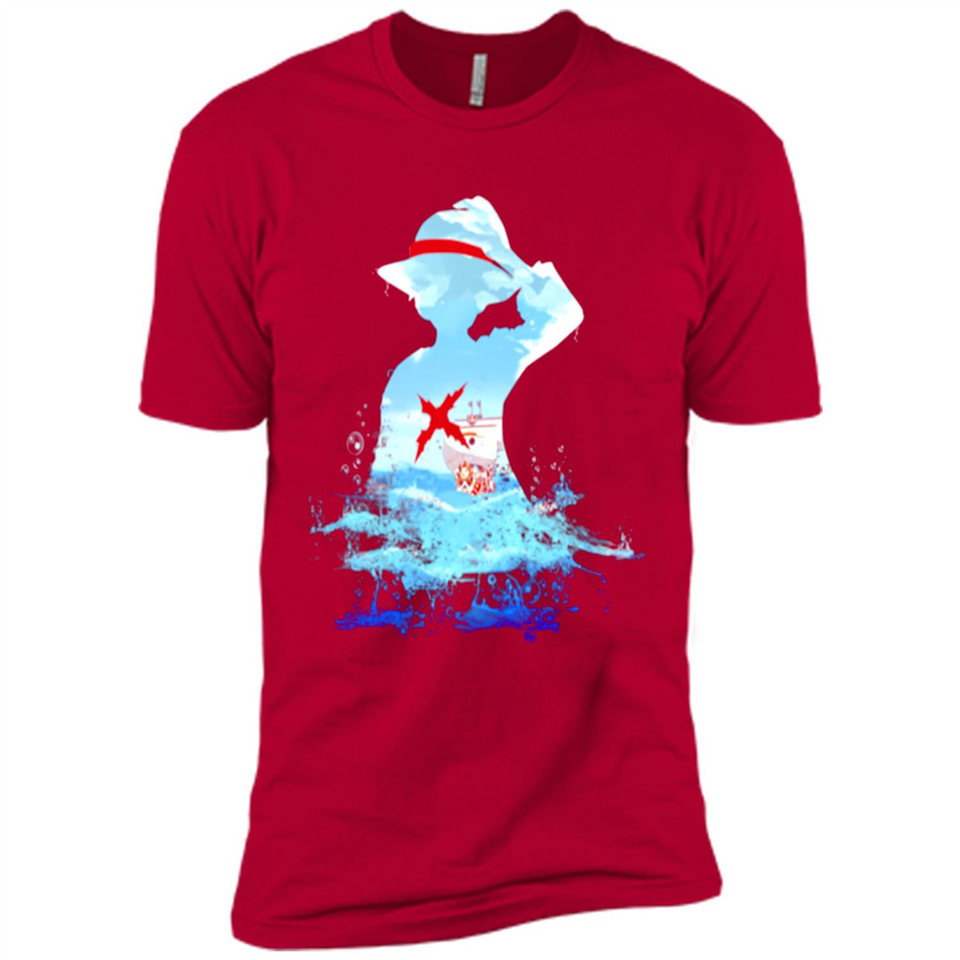 Luffy sea 2 - Premium Short Sleeve T-Shirt