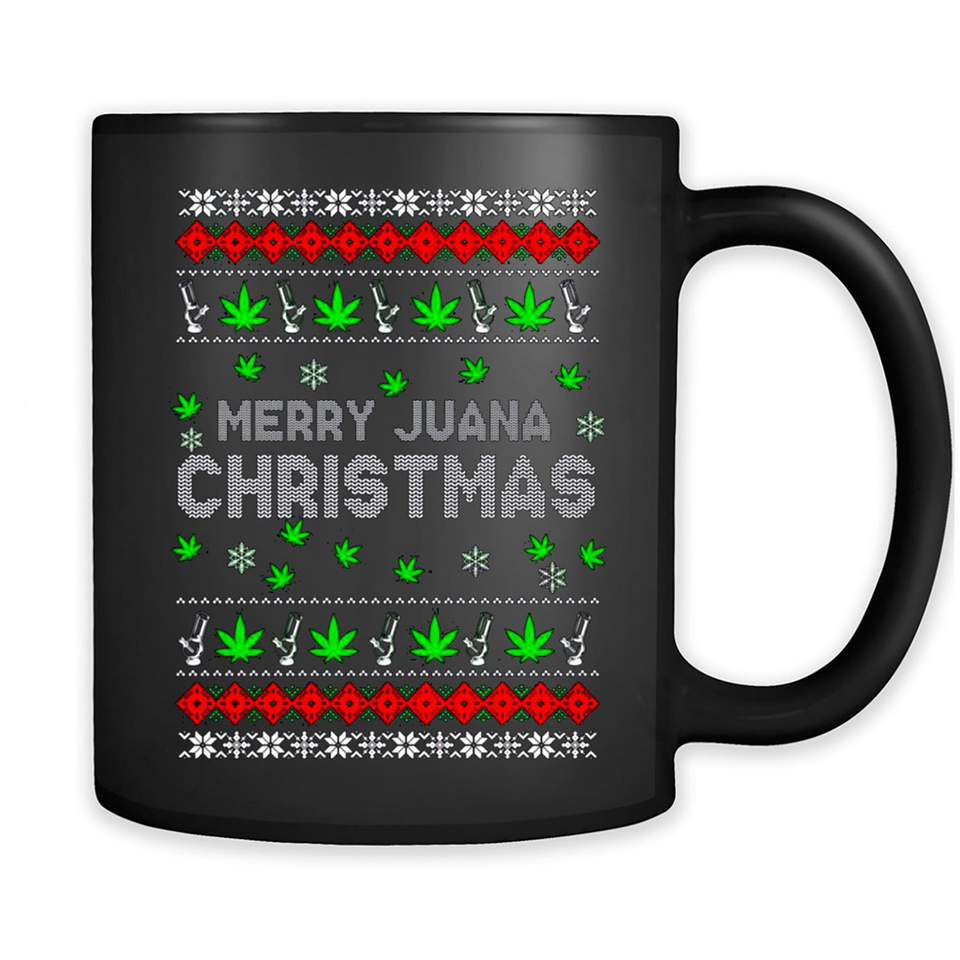Merry Juana Christmas sweater PINGPONG