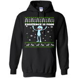 Mr Meeseeks Xistence Is Pain Ugly Christmas - Hoodie