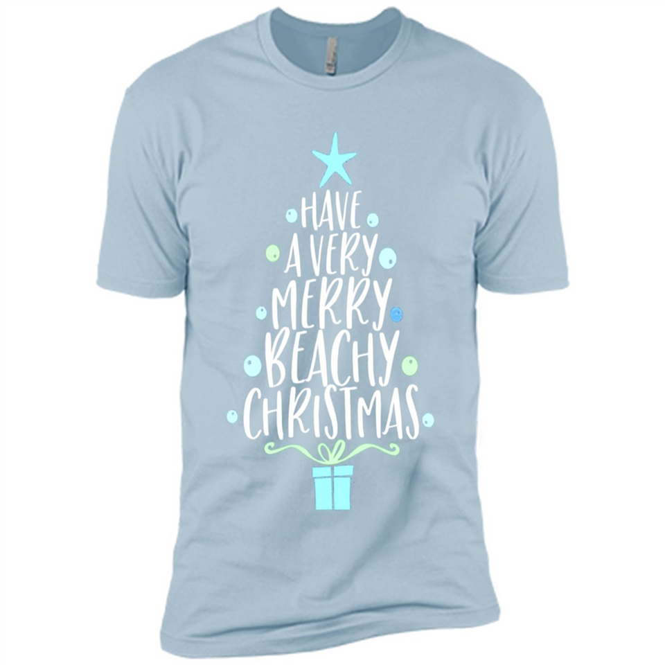 Have A Very Merry Beachy Xmas Vacation - Premium Short Sleeve T-Shirt