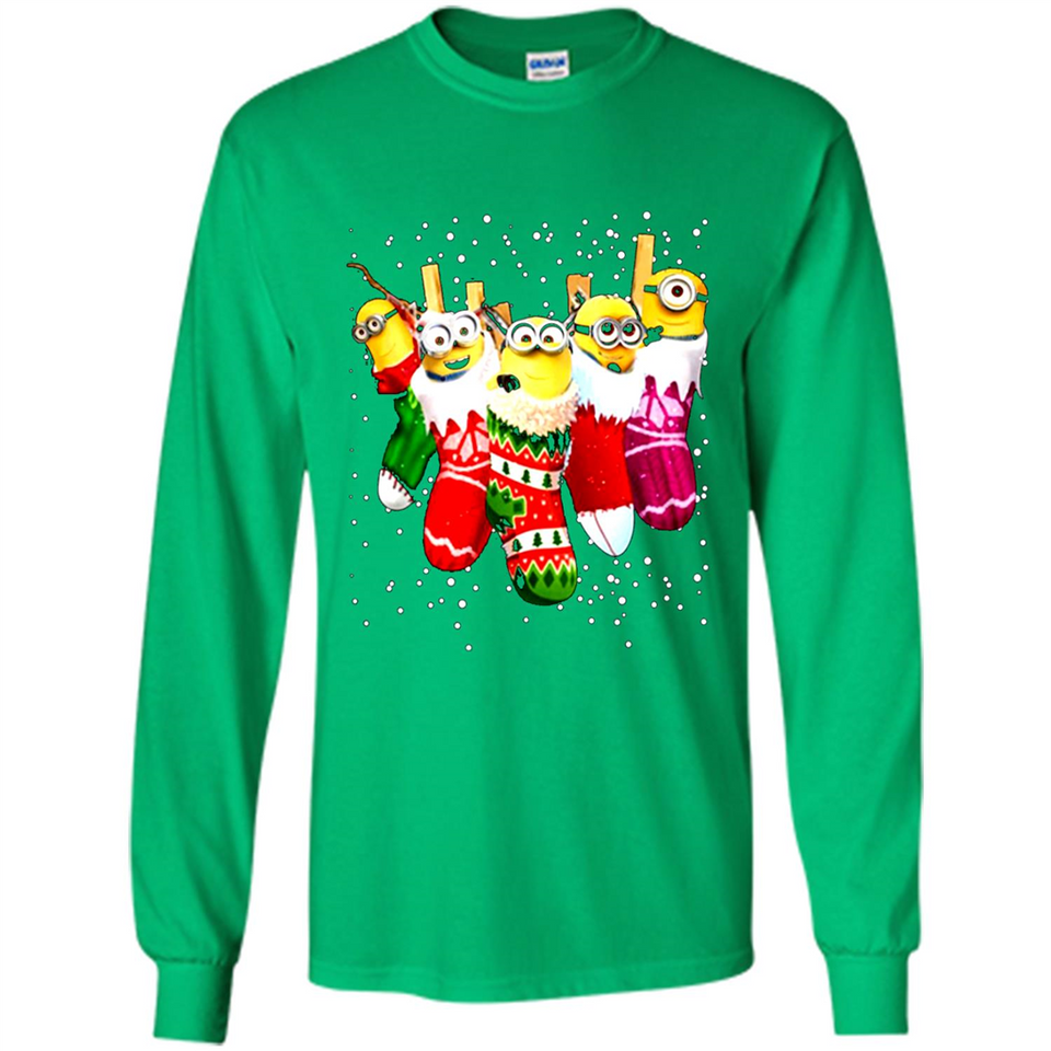 Minions Christmas Stockings Sweatshirt PINGPONG
