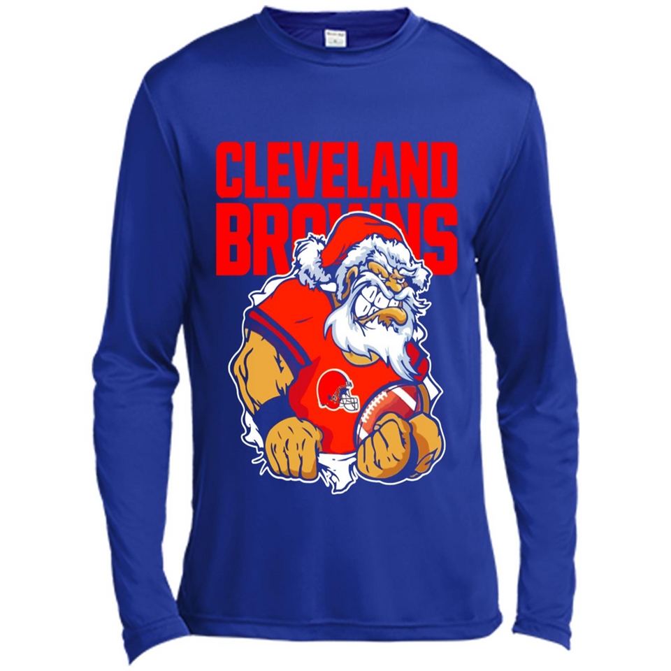 Grumpy Santa Claus Cleveland Browns Football Team PINGPONG