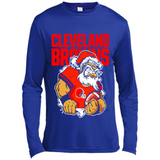 Grumpy Santa Claus Cleveland Browns Football Team PINGPONG