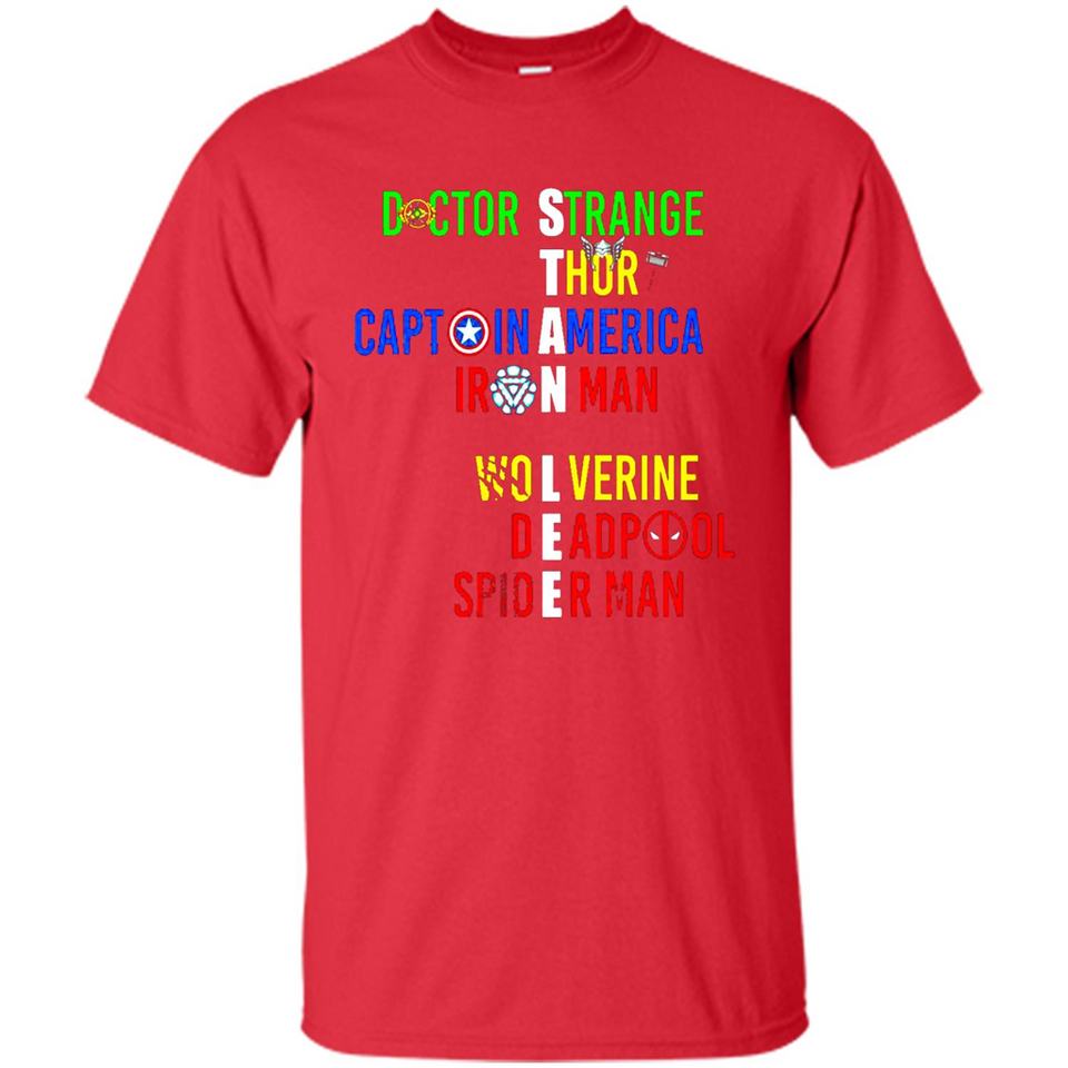 RIP Stan Lee Doctor Strange Thor Caption America Iron Man Shirt PINGPONG - Shirt