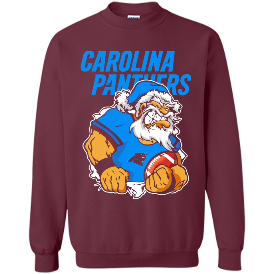 Grumpy Santa Claus Carolina Panthers Football Team PINGPONG