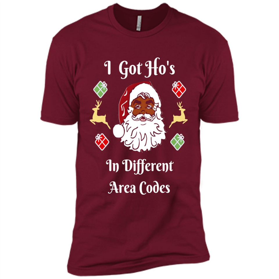 I Got Ho's Santa Christmas - Premium Short Sleeve T-Shirt