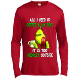 The Grinch - All I Need Is Coffee & My Dog It Is Too Peopley Outside