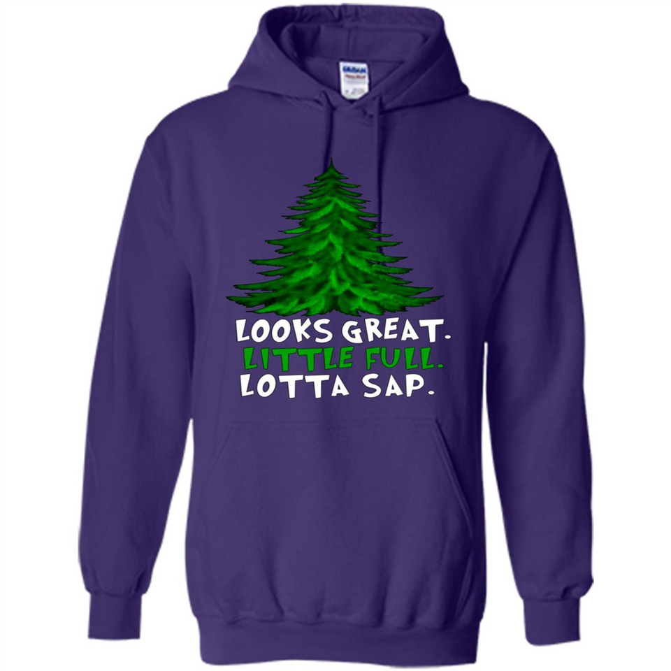 Looks Great Little Full Lotta Sap Funny Christmas PINGPONG