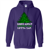 Looks Great Little Full Lotta Sap Funny Christmas PINGPONG