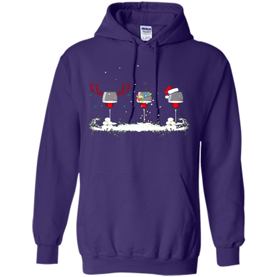 Christmas Red Wine - Merry Xmas T-Shirt - Hoodie