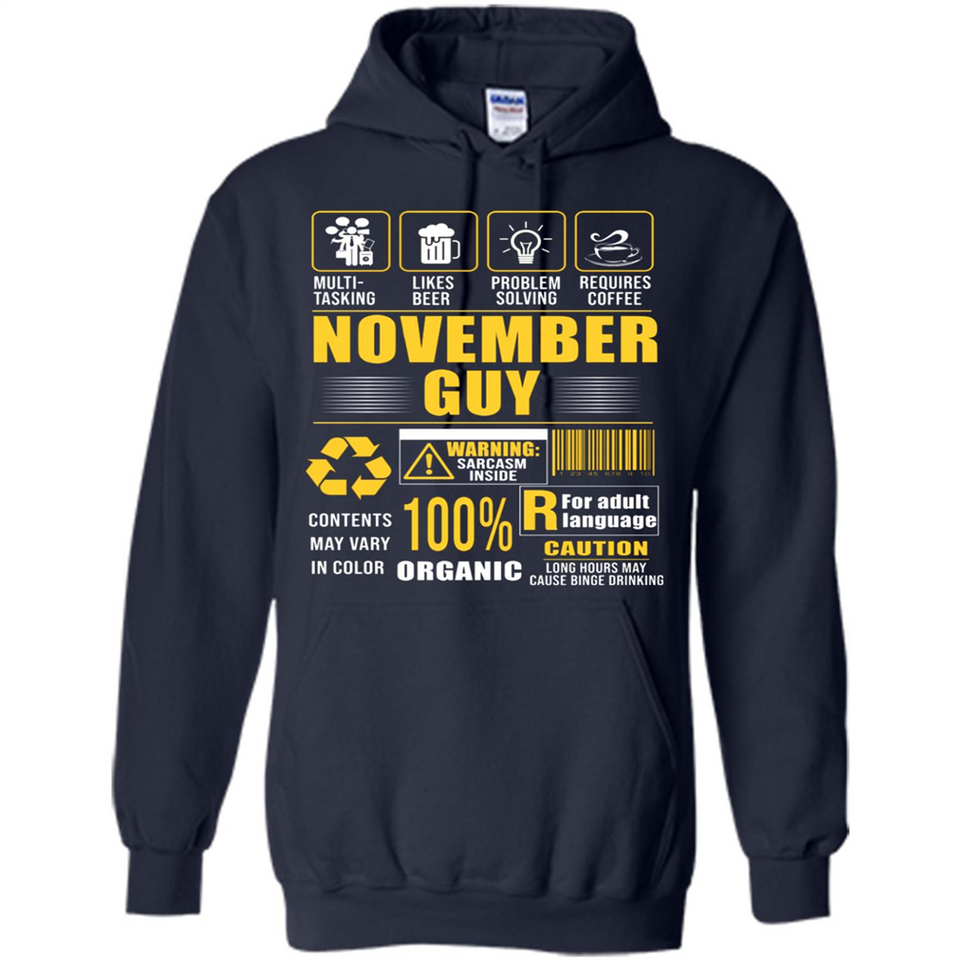 November Guy Multitasking - Hoodie