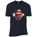Chicago Bears And Superman Fans - Premium Short Sleeve T-Shirt