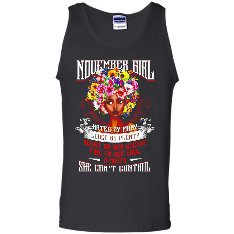 November Girl Flower - Tank Top