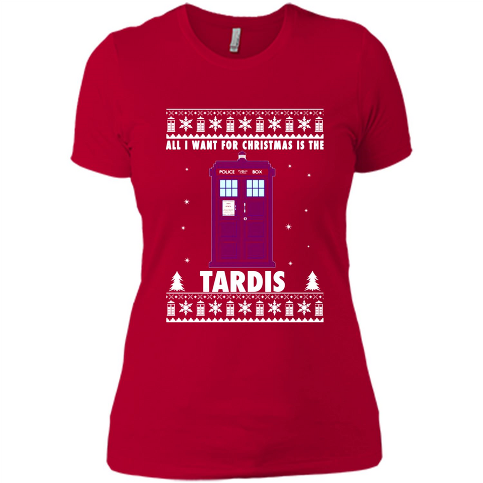 All I Want For Christmas Is The Tardis Ugly PINGPONG