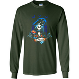 Carolina Panthers Halloween The Nightmare Before Christmas - Long Sleeve T-Shirt