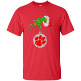 Amazing tee Clemson Tigers Glitter Grinch Monogram Ornament Christmas Gift - Sao chép - Shirt