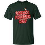 Funny Christmas Clothes - Santas Favorite Chef - Shirt