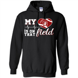 Stanford Cardinal Football My Heart is on that Field - Hoodie