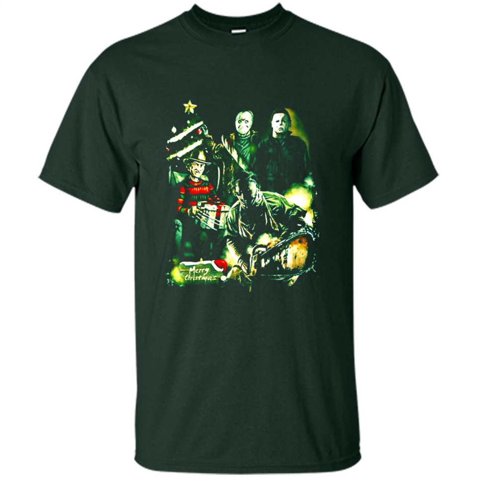 Merry Halloween Christmas Jason Michael Myers Leather Face Freddy PINGPONG