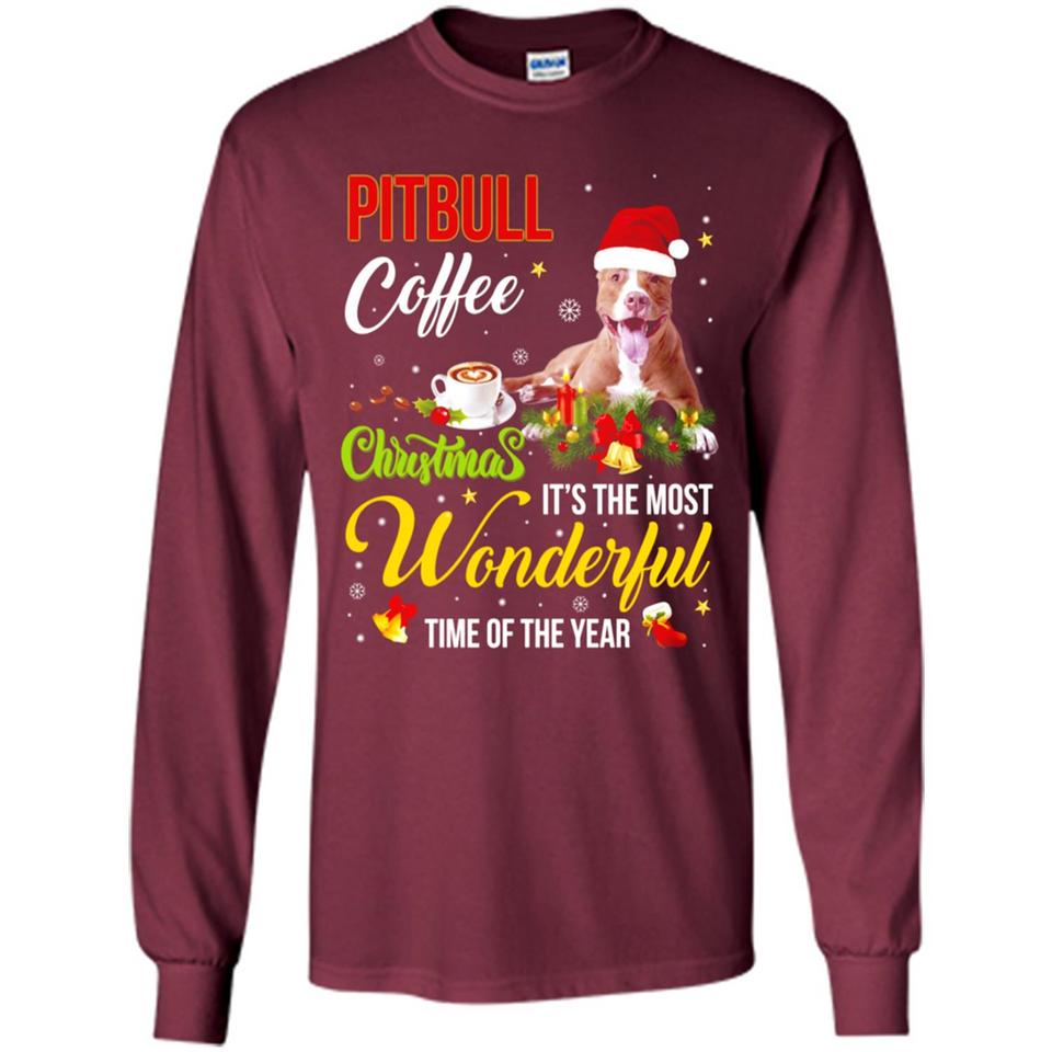 Pitbull Coffee Wonderful Christmas
