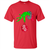 GRINCH HAND HOLDING CHICAGO WHITE SOX GLITTER CHRISTMAS PINGPONG