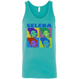 Selena Gomez Light Color - Canvas Unisex Tank