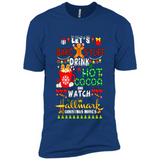 Let's Bake Stuff Drink Hot Cocoa Hallmark-Christmas Movies Sweatshirt PINGPONG
