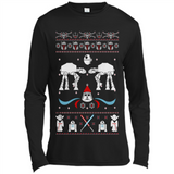 Star Wars Icons Funny Ugly Christmas - Canvas Long Sleeve T-Shirt