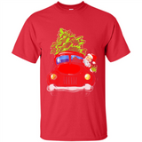 Vintage Santa red Truck Christmas Tree PINGPONG