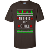 Netflix And Chill Christmas sweater PINGPONG