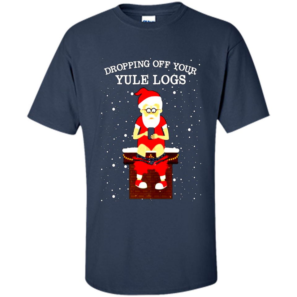 Santa Dropping Off Your Yule Logs