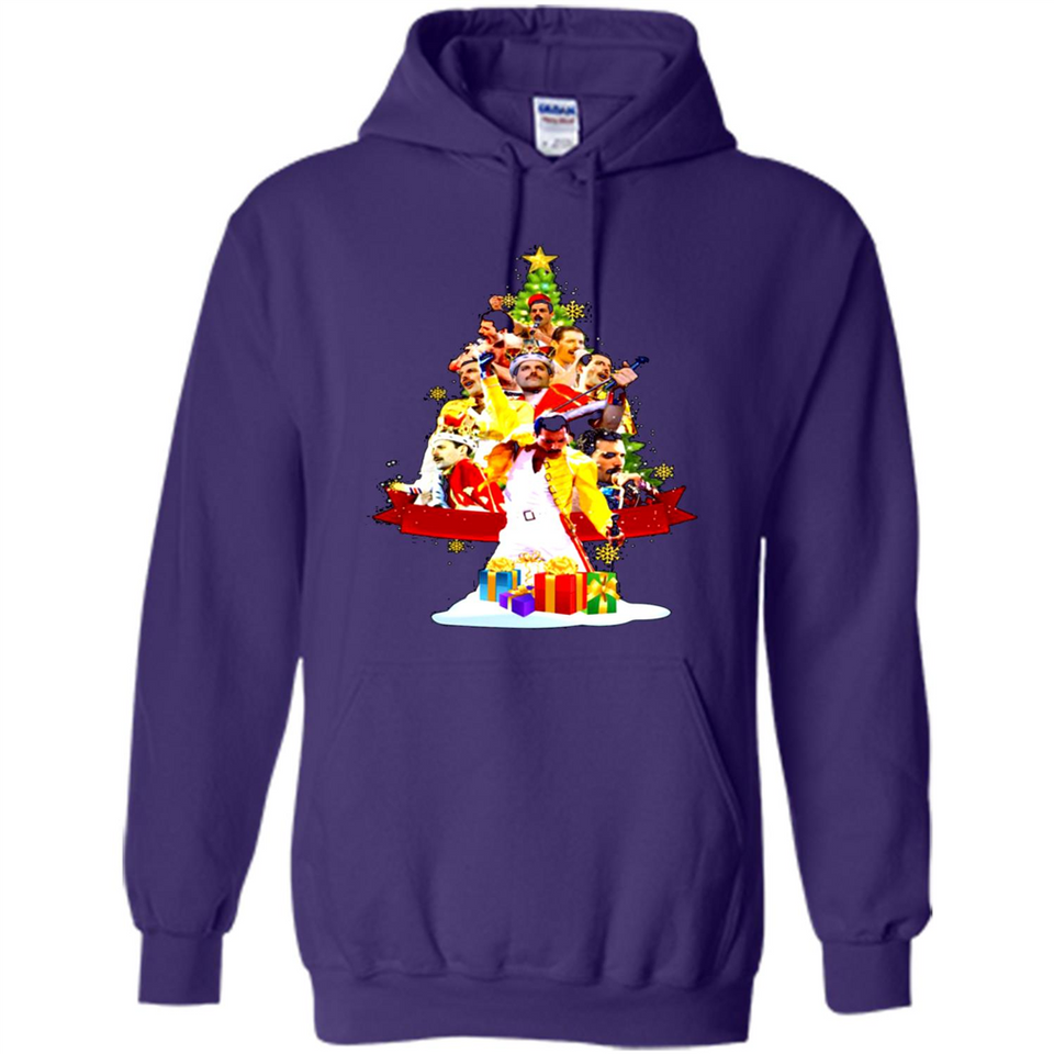 Freddie Mercury Christmas Tree Sweatshirt PING PONG
